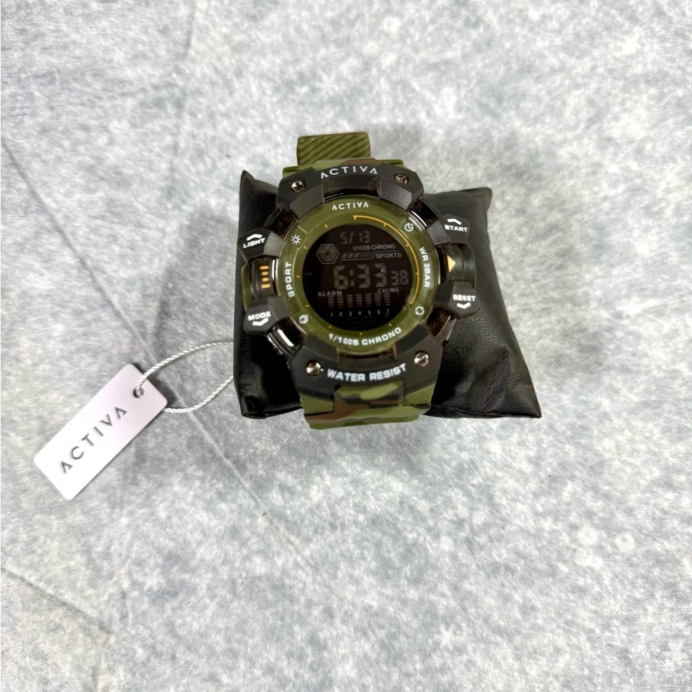 Men's Invicta Activa Digital Watch - Black and Green